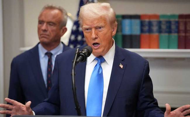 Donald Trump : మారని ట్రంప్.. మళ్లీ అదే జోకుడు