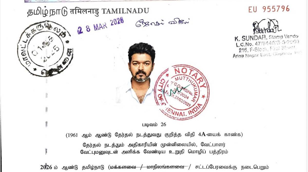 TVK Chief Vijay Assets